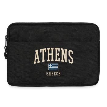 Athens Greece Vintage Varsity - Laptoptasche 13" - Schwarz - Vorne