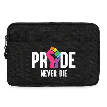 Pride Month LGBT - Pride Never Die - Laptop bag 13" - black - Front