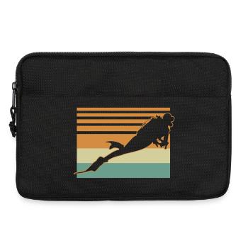Diver Flag - Laptoptasche 13" - Schwarz - Vorne