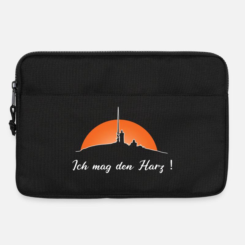 Ich mag den Harz -Brocken - Laptoptasche 13" - Schwarz
