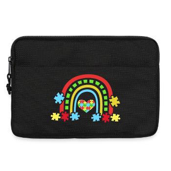 Autismus Bewusstsein - Laptoptasche 13" - Schwarz - Vorne