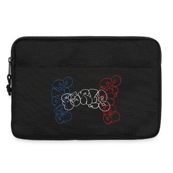 Paris Throw Up Wildstyle Mix Bubble Souvenir - Laptoptasche 13" - Schwarz - Vorne
