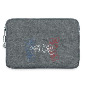 Paris Throw Up Wildstyle Mix Bubble Souvenir - Laptop bag 13" - heather grey - Front
