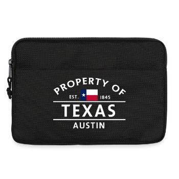 Texas Austin Est 1845 Jahrgang - Laptoptasche 13" - Schwarz - Vorne