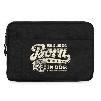 Born in GDR 1966 - Birthday - Ossi Gift - Laptop bag 13" - black - Front