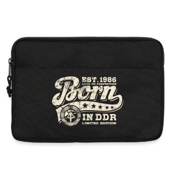 Born in GDR 1986 - Birthday - Ossi Gift - Laptop bag 13" - black - Front
