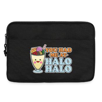 You Had Me At Halo Halo Filipino Dessert Graphic - Laptoptasche 13" - Schwarz - Vorne