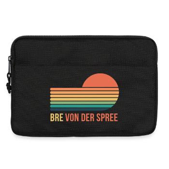 Berlin Bre von der Spree - Sacoche pour ordinateur portable 13 pouces - noir - Devant