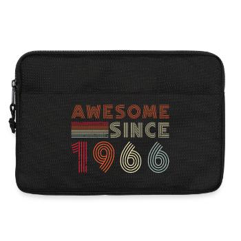 1966 Retro Lines Anniversary Design - Laptop bag 13" - black - Front