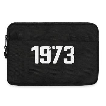 Legendary Since 1973 Vintage 1973 Retro 1973 - Laptop bag 13" - black - Front