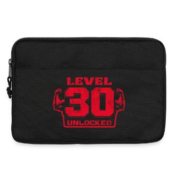 Cadeau d’anniversaire de bodybuilding pour hommes - Sacoche pour ordinateur portable 13 pouces - noir - Devant