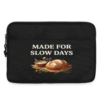 Ferme Cottagecore Pain Pain Herbes Comfort Days - Sacoche pour ordinateur portable 13 pouces - noir - Devant