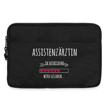 Assistenzärztin Ausbildung Medizinstudium Ärztin  - Laptoptasche 13" - Schwarz - Vorne