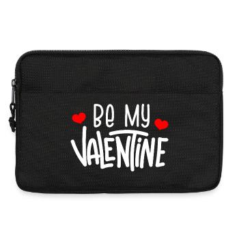 Be My Valentine - Laptop bag 13" - black - Front