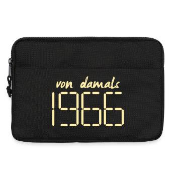 Damals - 60. Geburtstag 1966 - Laptoptasche 13" - Schwarz - Vorne