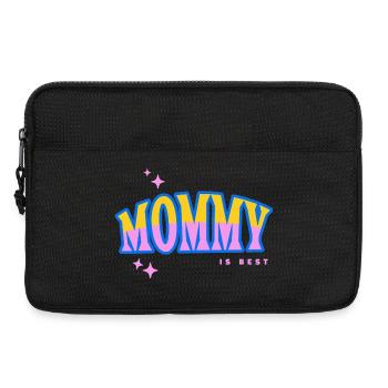Maman est la meilleure création pop art - Sacoche pour ordinateur portable 13 pouces - noir - Devant