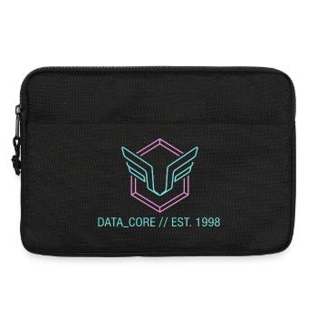 Cyberpunk & Synthwave Symbol Data Core 1998  - Laptoptasche 13" - Schwarz - Vorne