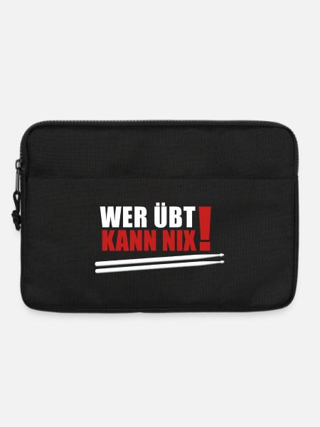 Who practices can't do anything - Laptop bag 13" - black