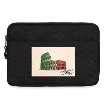 Azzo - Sacoche pour ordinateur portable 13 pouces - noir - Devant