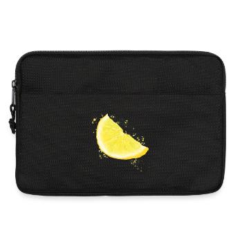 Zitrone - Laptoptasche 13" - Schwarz - Vorne