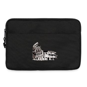 Colosseum italienisches Denkmal - Laptoptasche 13" - Schwarz - Vorne