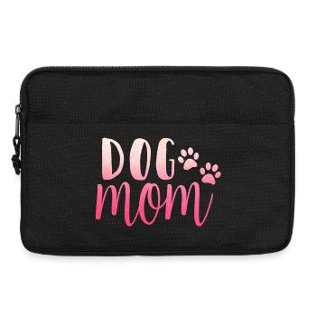 Maman de chien - Sacoche pour ordinateur portable 13 pouces - noir - Devant