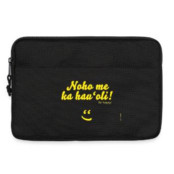 Noho me ka hau'oli! - Laptoptasche 13" - Schwarz - Vorne