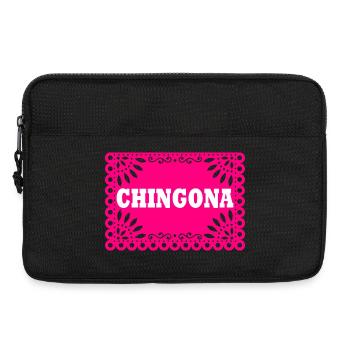 Chingona - Sacoche pour ordinateur portable 13 pouces - noir - Devant