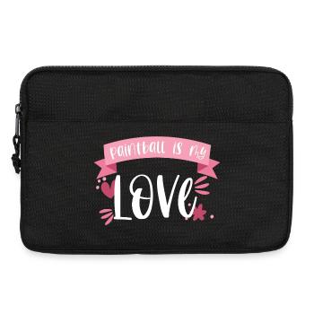 Paintball Paintballer Gotcha Liebe Geschenk - Laptoptasche 13" - Schwarz - Vorne