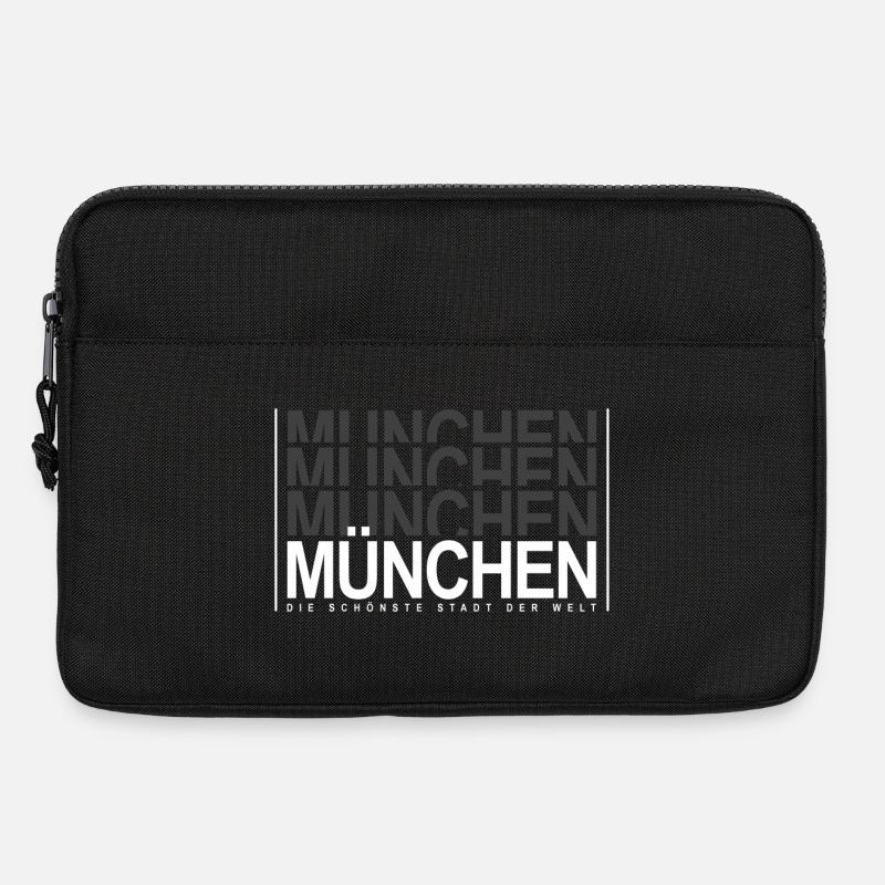 München - Laptoptasche 13" - Schwarz