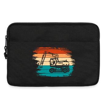 Excavatrice - Sacoche pour ordinateur portable 13 pouces - noir - Devant
