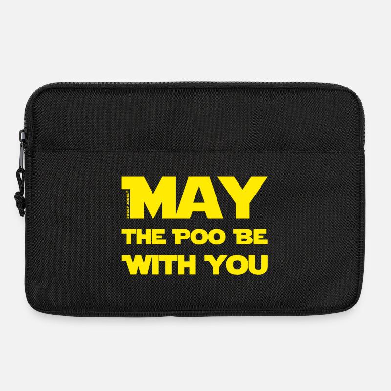 Möge der Poo.. - Laptoptasche 13" - Schwarz