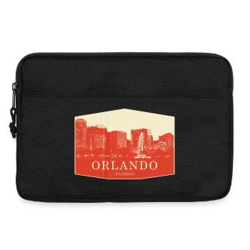 Orlando Skyline Vintage Florida - Laptop bag 13" - black - Front