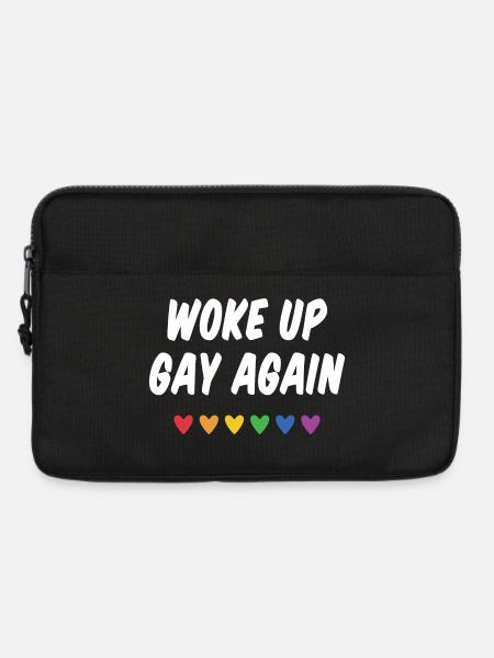 Wieder aufgewacht - Pride Month - Laptoptasche 13" - Schwarz