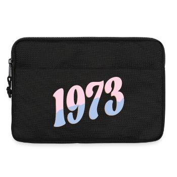 1973 Birthday Gifts Retro - Laptop bag 13" - black - Front