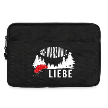 Schwarzwald Liebe - Laptoptasche 13" - Schwarz - Vorne