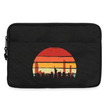 Sunset Skyline Echo - Laptop bag 13" - black - Front