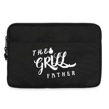 The Grill Father - Der Grill Vater - Laptop bag 13" - black - Front