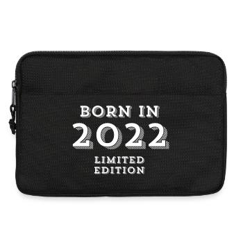 2022, year of birth, I am 2 years old - Laptop bag 13" - black - Front