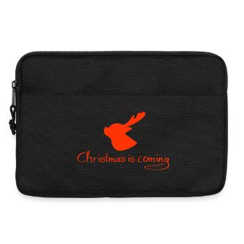 Christmas is coming - Laptoptasche 13" - Schwarz - Vorne