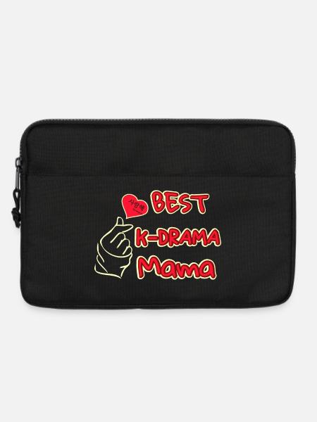 Best mom best kdrama mama - Laptop bag 13" - black