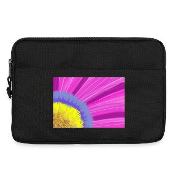 Fleur - Sacoche pour ordinateur portable 13 pouces - noir - Devant