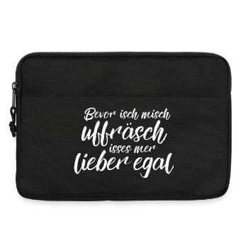 Better no matter - know - Laptop bag 13" - black - Front
