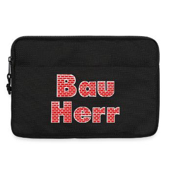 Constructeur de murs de briques - Sacoche pour ordinateur portable 13 pouces - noir - Devant