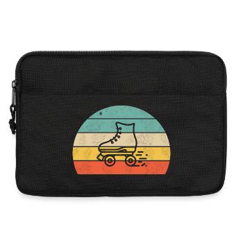 Roller skate Sirt colorful - Laptop bag 13" - black - Front
