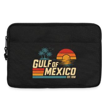 Golfe du Mexique 1550 : humour sarcastique et historique - Sacoche pour ordinateur portable 13 pouces - noir - Devant