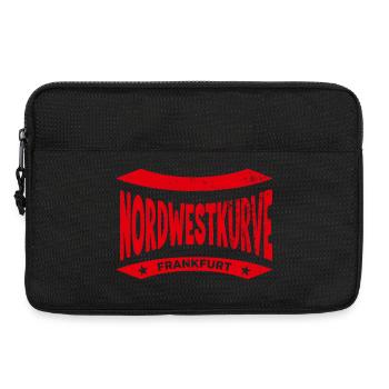 Sweat à capuche Frankfurt Nordwestkurve, Rouge, Eagle Power - Sacoche pour ordinateur portable 13 pouces - noir - Devant