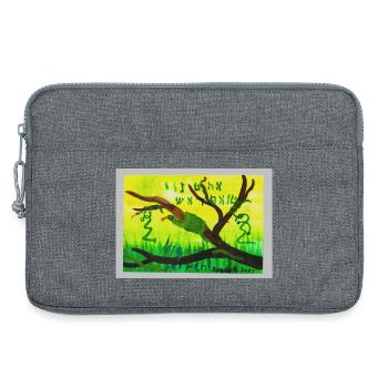 A5_Yig_Portrait - Sacoche pour ordinateur portable 13 pouces - gris chiné - Devant