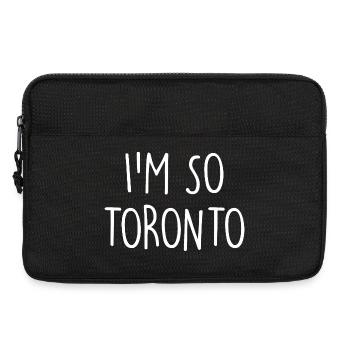 Toronto Canada Kanada - Laptoptasche 13" - Schwarz - Vorne