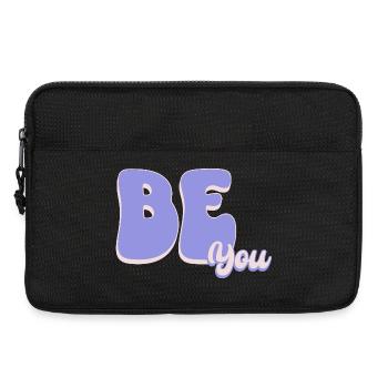 Sei einfach DU - Laptoptasche 13" - Schwarz - Vorne